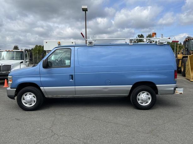 2009 Ford Econoline E-250 Cargo Van Ladder Rack Rear Shelving image 2