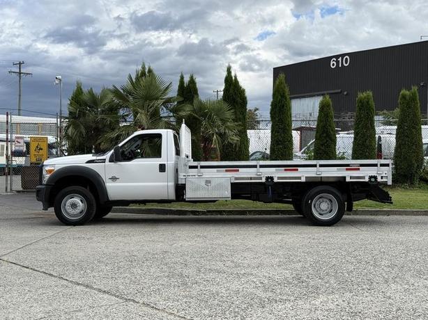 2016 Ford F-550 Regular Cab Dually Diesel 2WD 14-Foot Flatdeck Truck image 6