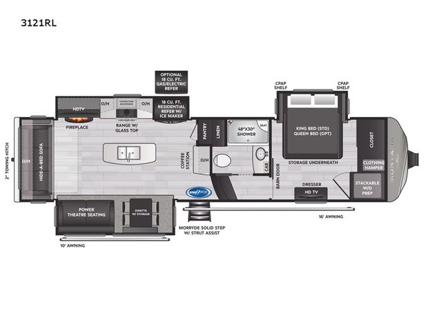 Used 2022 Keystone RV Montana 3121RL image 3