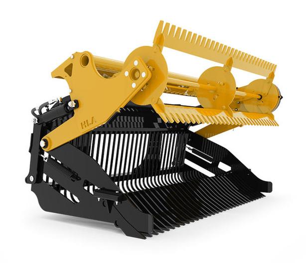 2025 HLA Attachments Stone Fork (Landscape with Power Rake) SFRL108 image 4