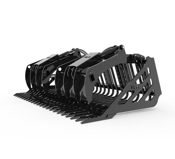 2025 HLA Attachments Stone Fork (Retainer Style Tine) - REGULAR SFRDB84 image 1