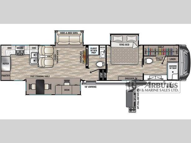 Used 2021 Forest River RV Cedar Creek 388RK image 2