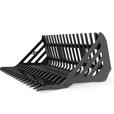 2025 HLA Attachments Stone Fork (Retainer Style Tine) - HEAVY DUTY SFRH98 thumbnail image 1