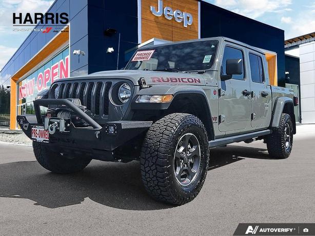 2023 Jeep Gladiator Rubicon 4x4 | Smart Device Integration | Rollover Protection image 1