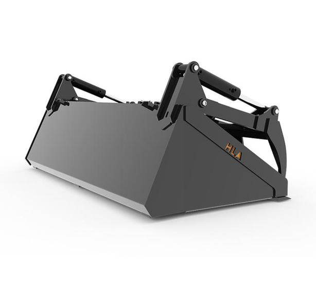 2025 HLA Attachments Low Profile Skidsteer Bucket & Skidsteer Grapple SBLP72GRS6 image 2