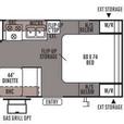 Used 2014 Forest River RV Rockwood Mini Lite 2304 thumbnail image