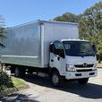 2018 Hino 195 20-Foot Diesel Cube Van with Power Lift Gate thumbnail image