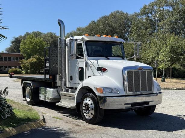 2019 Peterbilt 337 14-Foot Roll-Off Hook Truck Diesel with Hydraulic Brakes image 1