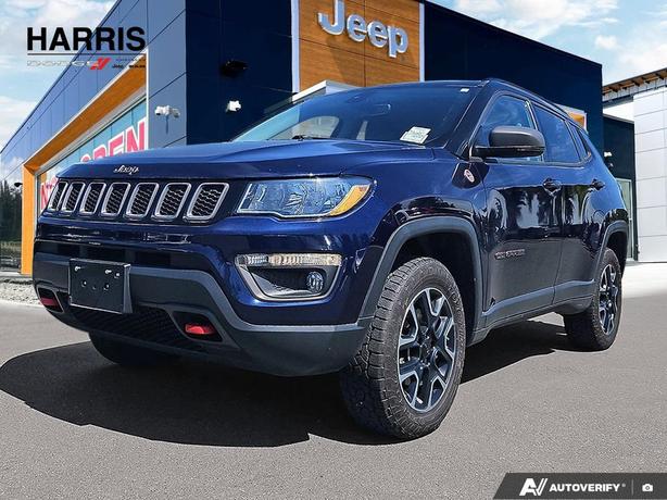 2019 Jeep Compass Trailhawk 4x4 | Bluetooth Connect | No Reported Accidents! image 1