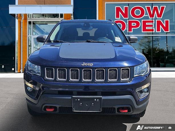 2019 Jeep Compass Trailhawk 4x4 | Bluetooth Connect | No Reported Accidents! image 2
