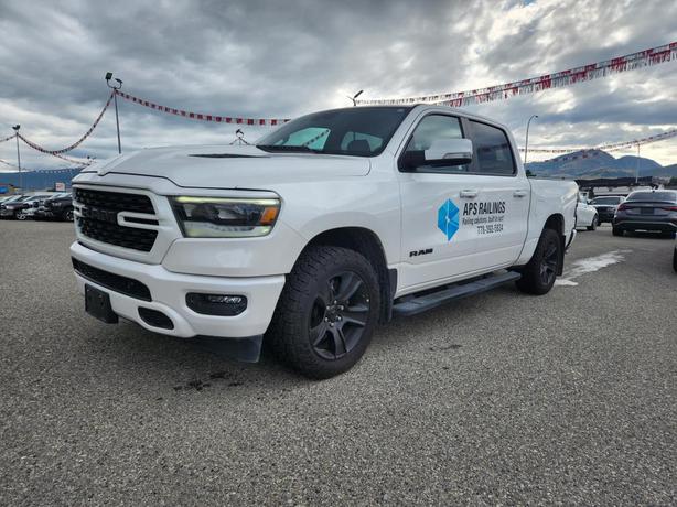 2022 RAM 1500 Sport | 5'7" Box | Remote Start | Heated & Ventilated Seats | Spra image 1