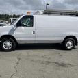 2009 Ford Econoline E-350 Super Duty Cargo Van Ladder Rack Rear Shelving thumbnail image 2