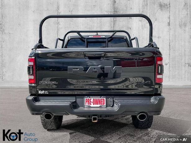 2022 RAM 1500 Rebel | DIESEL | 5'7" Box | Night Edition | Panoramic Sunroof | Re image 4