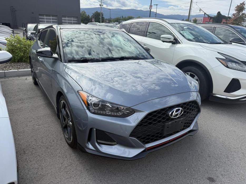 2019 Hyundai Veloster Turbo Tech display photo