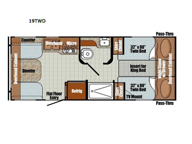 Used 2022 Gulf Stream RV Vista Cruiser 19TWD image 3