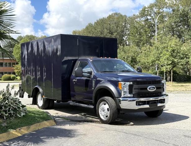 2017 Ford F-550 12 Foot Armoured Cube Truck With Bullet-Proof Glass And Power Ta image 1