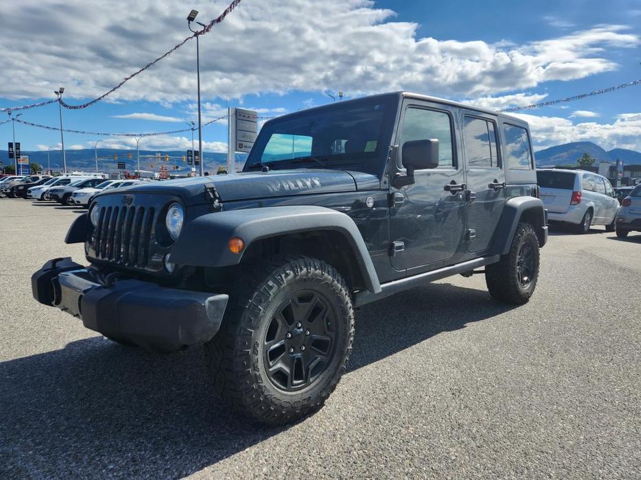 2017 Jeep Wrangler Willys Wheeler | Max Tow Package | Bluetooth | Alpine Premium display photo