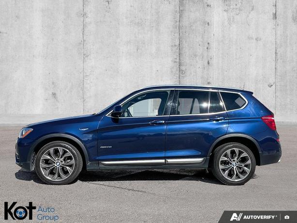 2017 BMW X3 XDRIVE28I | Well Maintained | Power Sunroof | Power Liftgate | Heate image 2