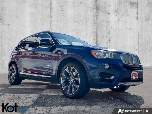 2017 BMW X3 XDRIVE28I | Well Maintained | Power Sunroof | Power Liftgate | Heate image 7