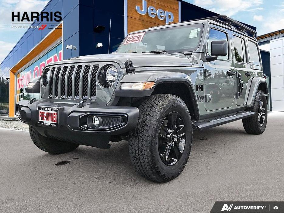 2023 Jeep Wrangler Sahara Altitude 4Dr 4x4 | One Owner | No Reported Accidents! display photo