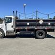 2007 Freightliner M2 106 15 Foot Flat Deck With Power Tailgate Diesel hydraulic  thumbnail image 2