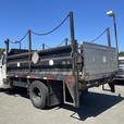 2007 Freightliner M2 106 15 Foot Flat Deck With Power Tailgate Diesel hydraulic  thumbnail image 3