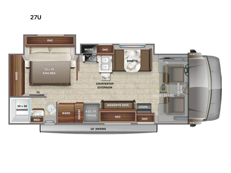 Used 2022 Jayco Greyhawk 27U display photo