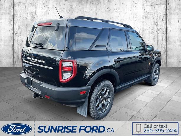 2023 Ford Bronco Sport Badlands, NO ACCIDENTS, TRAILER TOW PKG image 5