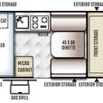 Used 2016 Forest River RV Rockwood Hard Side Series A122S thumbnail image