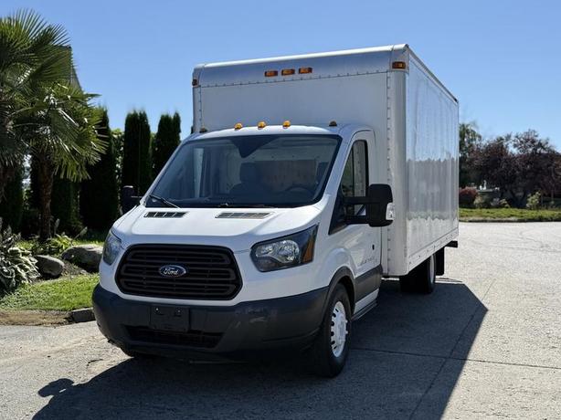 2015 Ford Transit T-350 16  Foot Cube Van Diesel image 4