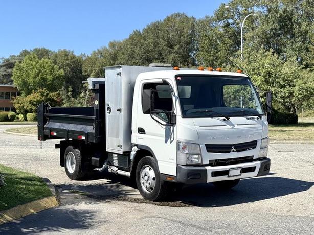 2015 Mitsubishi Fuso FE 9-Foot Diesel Dump Truck image 1