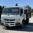 2015 Mitsubishi Fuso FE 9-Foot Diesel Dump Truck thumbnail image 4
