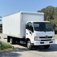 2020 Hino 155 18-Foot Diesel Cube Van Box  Truck thumbnail image 1