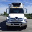 2009 Hino 268 20 Foot Reefer Cube Van Diesel Power Tailgate Hydraulic Brakes thumbnail image 3