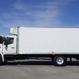 2009 Hino 268 20 Foot Reefer Cube Van Diesel Power Tailgate Hydraulic Brakes thumbnail image 6