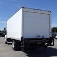 2009 Hino 268 20 Foot Reefer Cube Van Diesel Power Tailgate Hydraulic Brakes thumbnail image 8