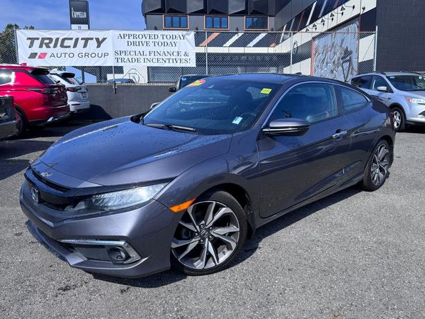 2019 Honda Civic Coupe Touring - No Accidents, Leather, Sunroof image 1