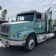 2003 Freightliner FL112 Flat Deck fuel truck  Diesel Air Brakes thumbnail image 1