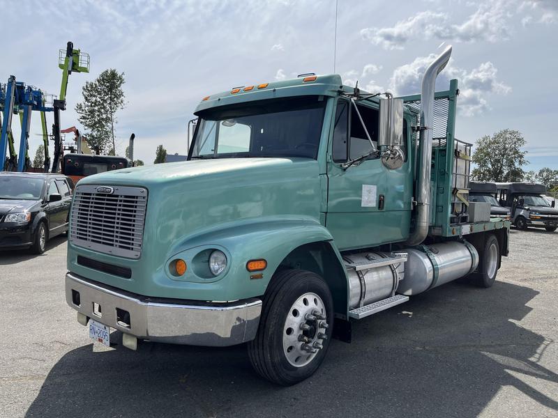 2003 Freightliner FL112 Flat Deck fuel truck  Diesel Air Brakes display photo