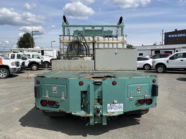 2003 Freightliner FL112 Flat Deck fuel truck  Diesel Air Brakes image 4
