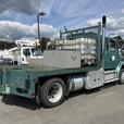 2003 Freightliner FL112 Flat Deck fuel truck  Diesel Air Brakes thumbnail image 5