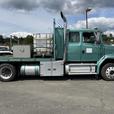 2003 Freightliner FL112 Flat Deck fuel truck  Diesel Air Brakes thumbnail image 6