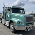 2003 Freightliner FL112 Flat Deck fuel truck  Diesel Air Brakes thumbnail image 7