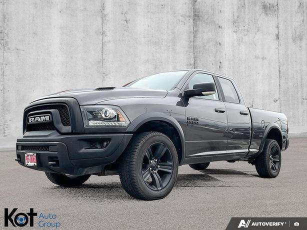 2022 RAM 1500 Classic Warlock | 6'4" Box | Block Heater | Heated Seats & Steerin image 1