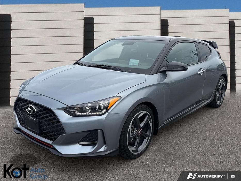 2019 Hyundai Veloster Turbo Tech display photo