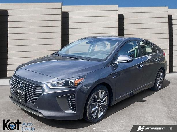 2019 Hyundai IONIQ Hybrid Ultimate SUNROOF! APPLE CARPLAY & ANDROID AUTO! PUSH-B image 1