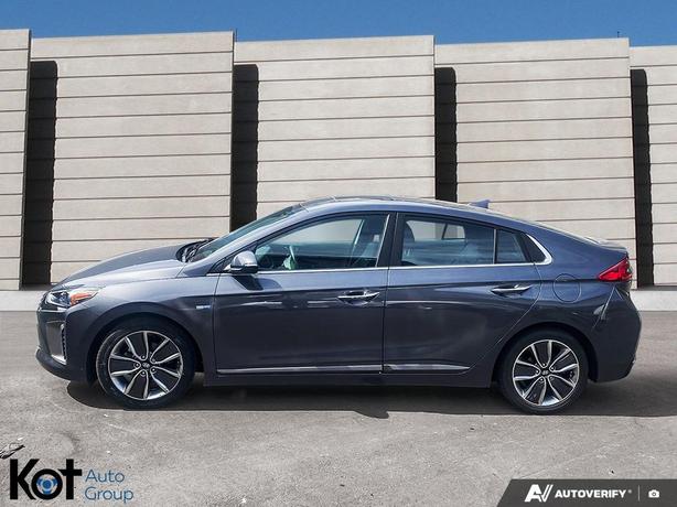 2019 Hyundai IONIQ Hybrid Ultimate SUNROOF! APPLE CARPLAY & ANDROID AUTO! PUSH-B image 3