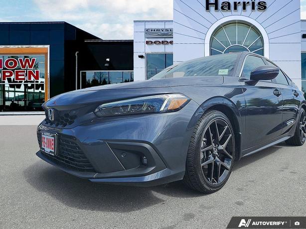 2024 Honda Civic Hatchback Sport Touring CVT | No Reported Accidents | One Owner image 8