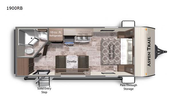 Used 2020 Dutchmen RV Aspen Trail 1900RB image 4