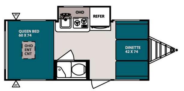 Used 2013 Forest River RV R Pod RP 177 image 5